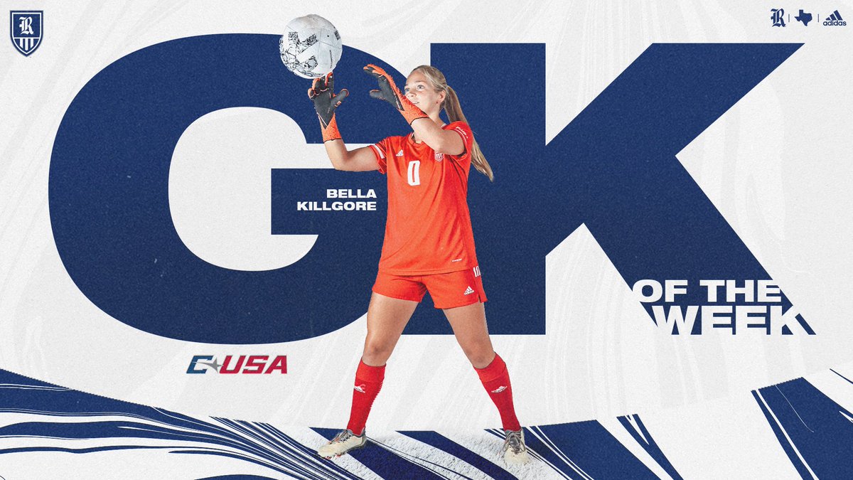 RiceSoccer's tweet photo. The awards are coming in!

Bella Killgore named @ConferenceUSA Goalkeeper of the Week; Delaney Schultz named C-USA Offensive Player of the Week and to @csoccernews National Team of the Week!

📰 » https://t.co/7P72t1sdI2

#GoOwls👐 x #RFND https://t.co/3QB1ct951v