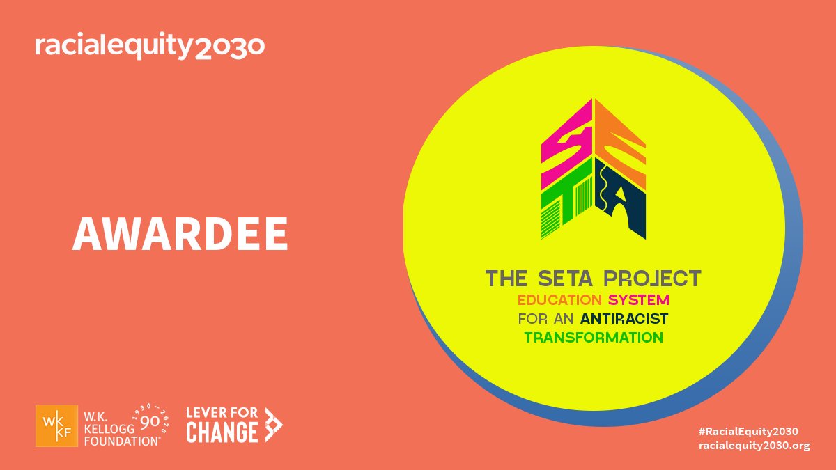 We’ve partnered with six organisations to transform systems and institutions that still uphold racial inequalities in Brazil. Strengthening youth, education, and black movements is key to long-lasting transformations.
Read more: bit.ly/SETA_pr 
#RacialEquity2030