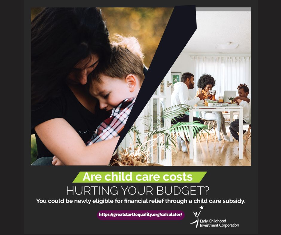 greatstarttoquality.org/calculator/
#AffordableChildCare