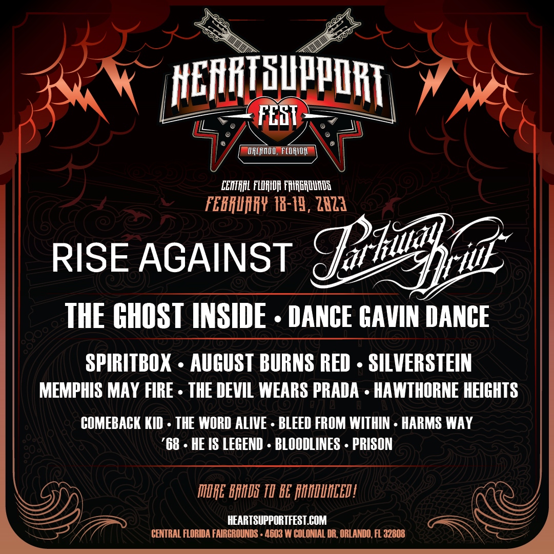 heartsupport's tweet photo. Presale opens tomorrow @ 10am EST.
Presale tickets are discounted, and limited in quantity. Don’t sleep in!
@heartsupportfest #hsfest #heartsupportfestival https://t.co/m03zpeYW91