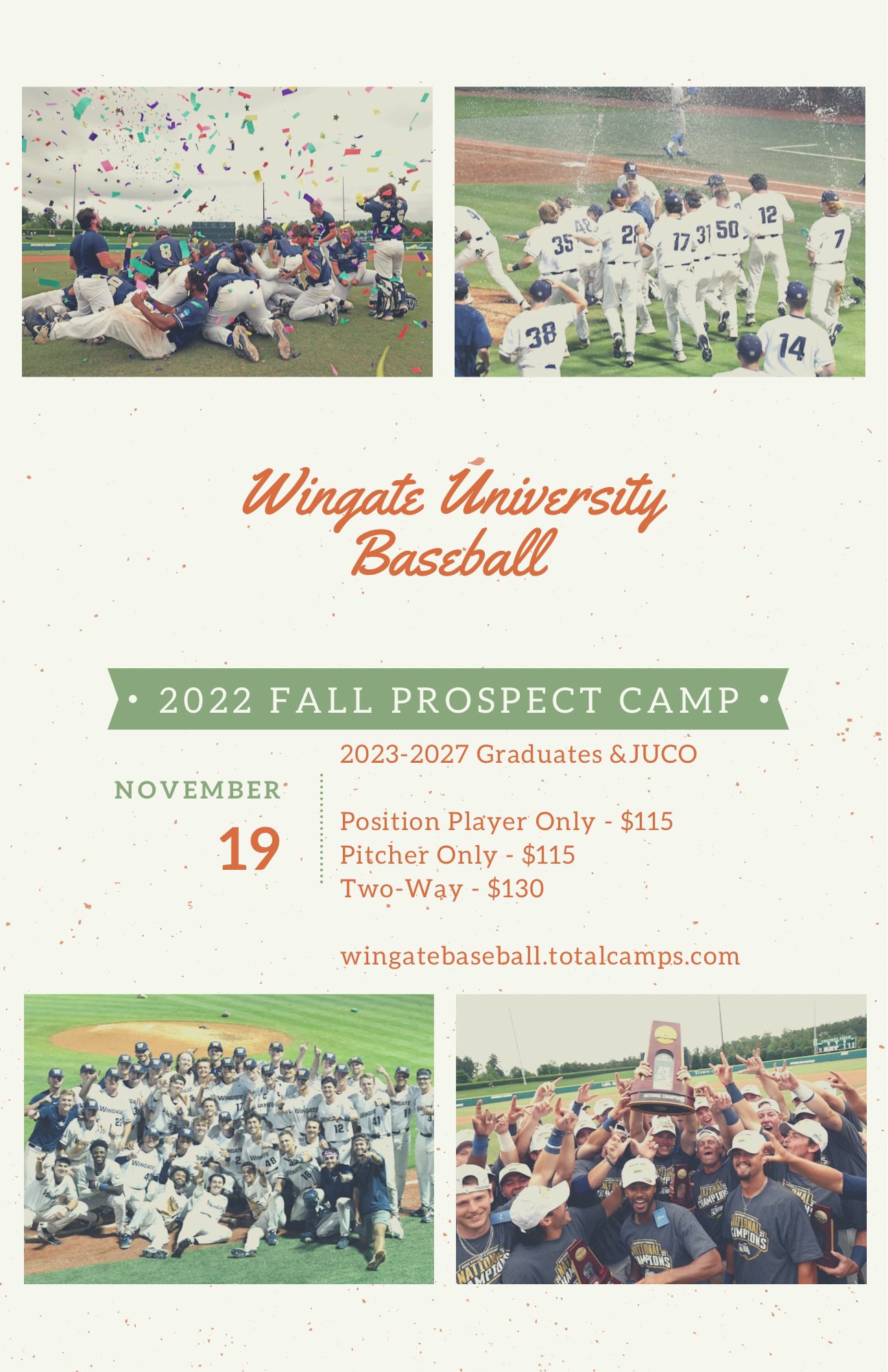 Wingate Baseball (WingateBaseball) / Twitter