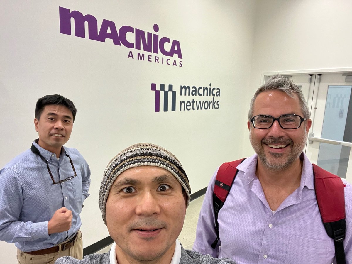 Kurt de Vries (@kurtdevries1) on Twitter photo With <a href="/MacnicaAmericas/">Macnica Americas</a> in San Jose CA after talking technology trends and scouting. Scouting for technology partners, they have a strong recognition of Canadian AI. Macnica is nimble and moves fast. Thank you Fumio Oda for flying in to meet Soichi and I in California. With <a href="/MacnicaAmericas/">Macnica Americas</a> in San Jose CA after talking technology trends and scouting. Scouting for technology partners, they have a strong recognition of Canadian AI. Macnica is nimble and moves fast. Thank you Fumio Oda for flying in to meet Soichi and I in California.