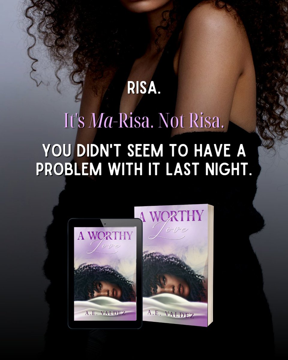 A Worthy Love 💜 11/11
Pre-Order--> amzn.to/3Chvius
#readersoftwitter