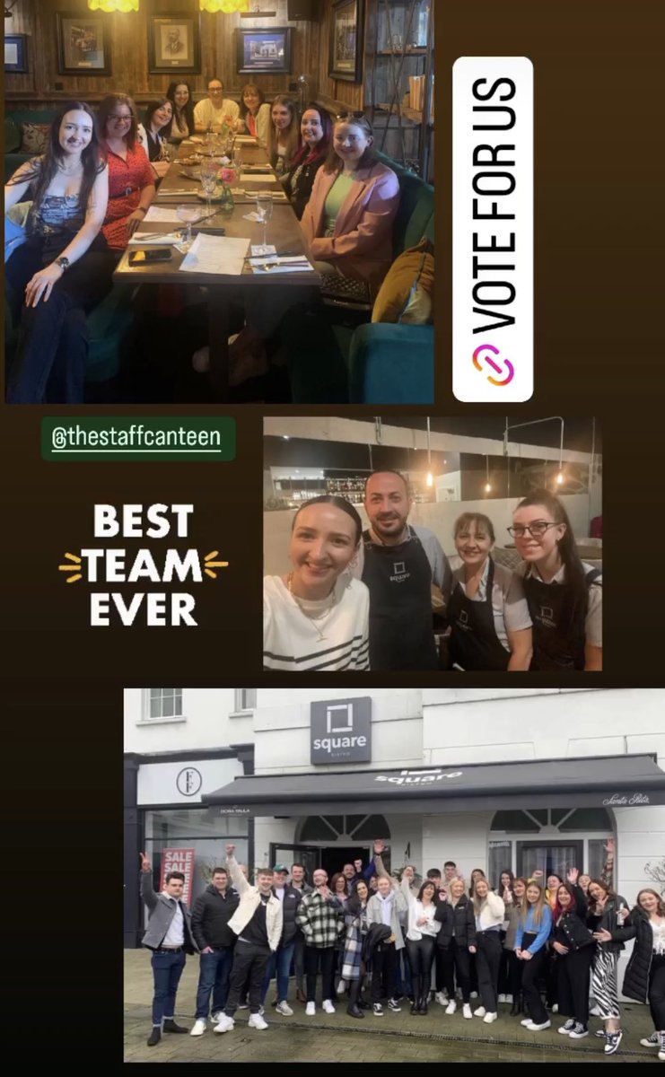 squarebistro's tweet image. WE DONE IT!!! Thanks to all of you that voted we have made the final!! We need you to vote for us again to get us over the line. An amazing achievement by our fabulous team. Voting closes on 17th October so please. @CanteenTweets #properteam @BelfastHourNI
thestaffcanteen.com/front-of-house…
