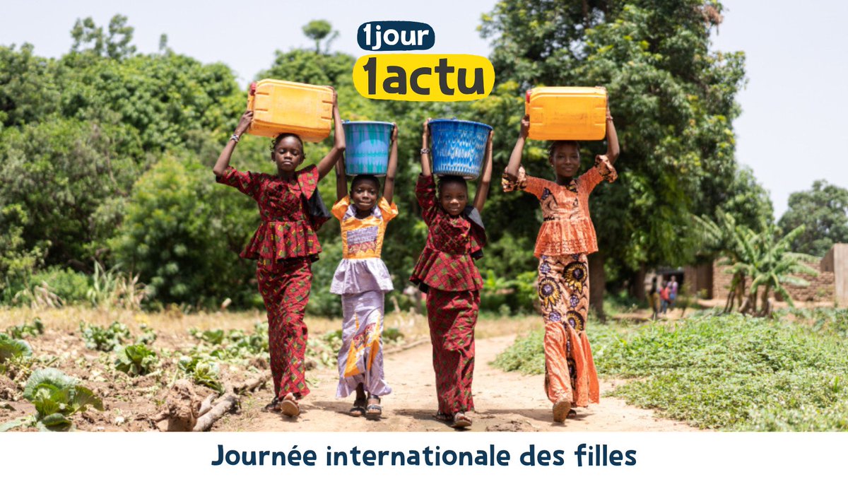 1jour1actu's tweet photo. JOURNÉE INTERNATIONALE DES FILLES : Avec @1jour1actu, revenez sur la situation des filles dans le monde, car elles sont encore victimes de nombreuses inégalités 👉 https://t.co/rQwyUkl7yP

#journeeinternationaledesfilles #filles #milanpresse #éducation #ActionÉducation https://t.co/nKUkULUouA