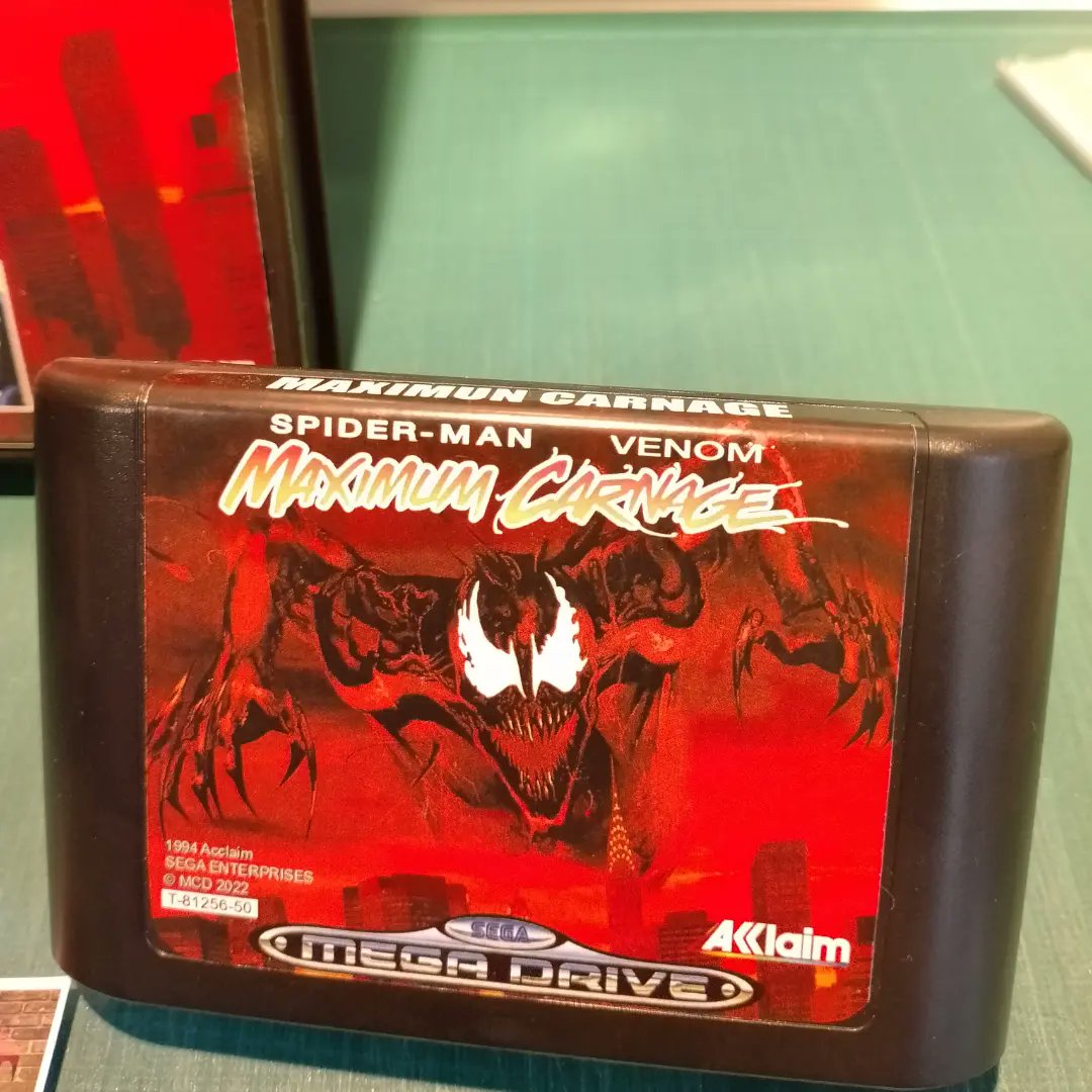 Malaka27Old's tweet photo. #spiderman and #venom #maximuncarnage es un OBLIGADO del #beatemup de los #16bit 

Aquí en versión #theperfectrepro , tras no pocas horas de #pothoshop partiendo de un póster promocional australiano y una contra portada japonesa... Creo que el resultado es impecable. https://t.co/K5bxYy2LRs