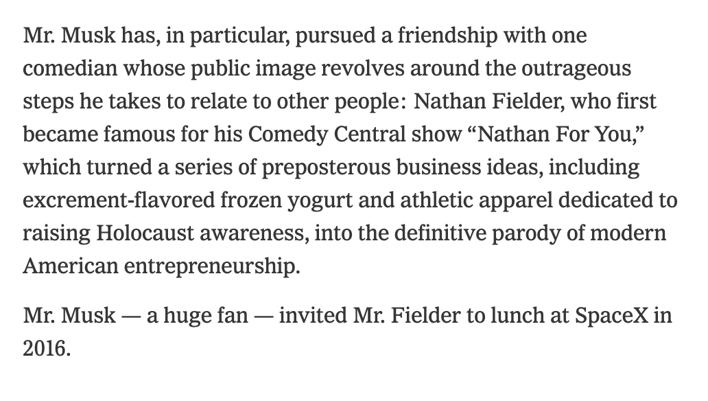 RMac18's tweet image. I knew it. The Musk Twitter bid is season 2 of The Rehearsal.

nytimes.com/2022/10/11/sty…