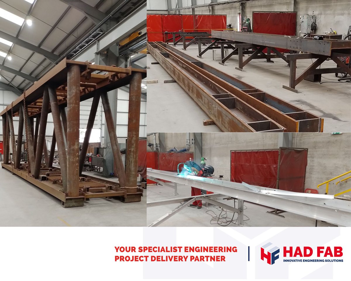 HadfabL's tweet photo. Had Fab provides quality solutions for key infrastructure projects to the Power T&D, Rail, Renewables, Marine, Energy & Civils & Infrastructure Industry sectors.
#Hadfab #UKinfrastructure #Structuralsteel #PowerTD #Energy #designengineering #steelfabrication https://t.co/tse9cTjOIJ