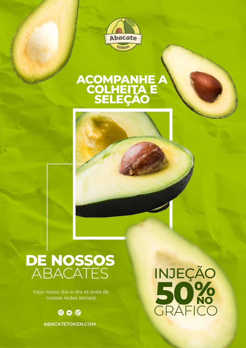 abacatetoken's tweet photo. A cada processo de compra das roças, seleção dos produtos e venda para os clientes, são injetados 50% dos lucros no gráfico, semanalmente!

✅ Assim, a banca uma vez formada nunca se desfaz. Quanto mais bancas, mais injeções!
Torne-se um investidor da Abacate Token 🥑 https://t.co/ocJgljePWZ