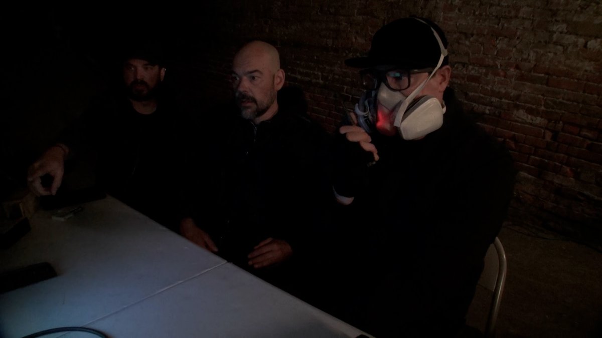 .@Zak_Bagans and the crew confront a dark, foreboding energy at the long-abandoned Roxie Theater in downtown LA. Don’t miss the 🆕 episode of #GhostAdventures — 'Nightmare at the Roxie' — this Thursday on @travelchannel and @discoveryplus! @AaronGoodwin @BillyTolley @jaywasley