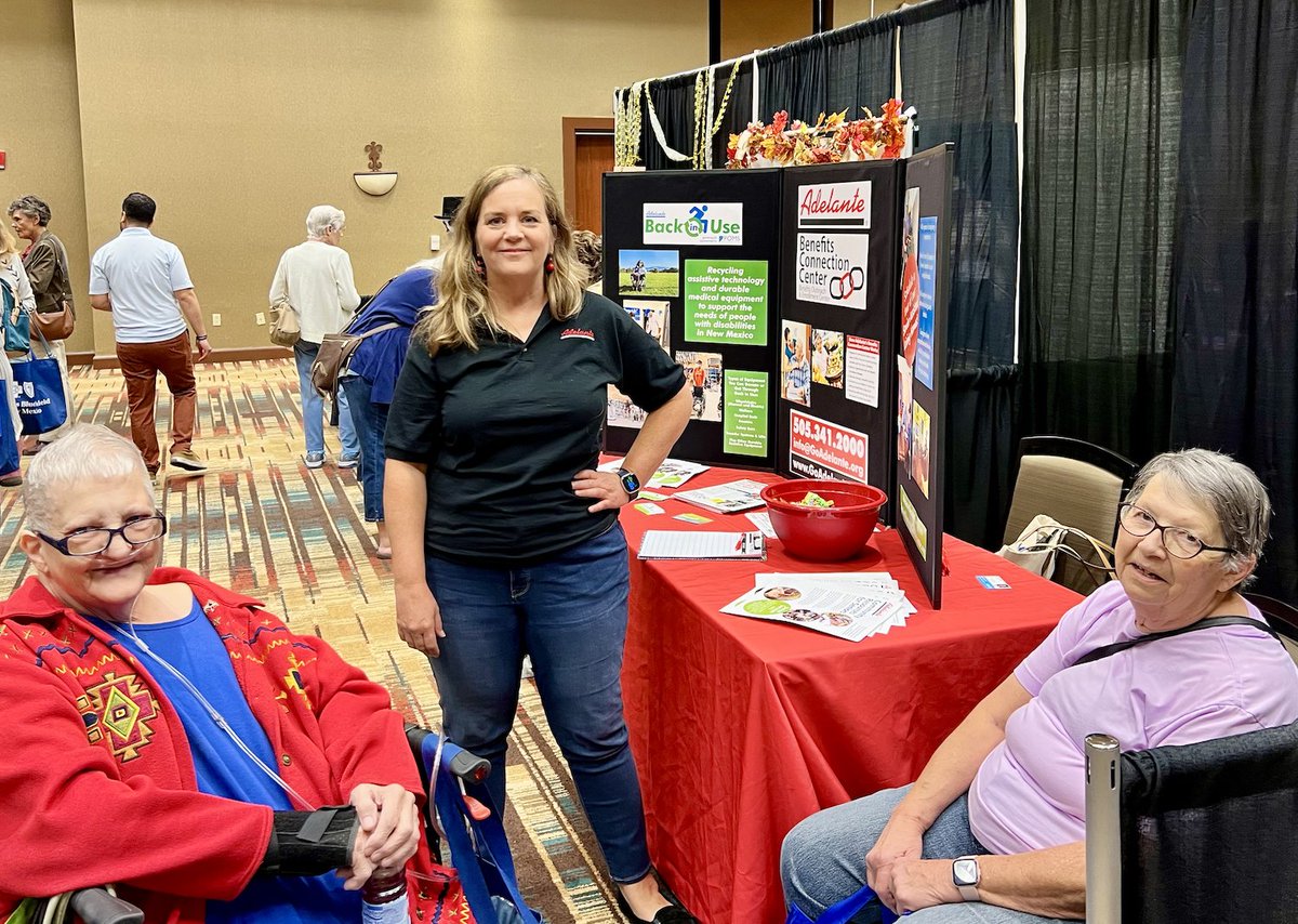 Adelante appreciates the opportunity to share our resources with local seniors. 

Today, we’re at the 50+ Expo letting people know about Back in Use, senior 24/7 Assisted Living, Benefits Connection Center and more.
