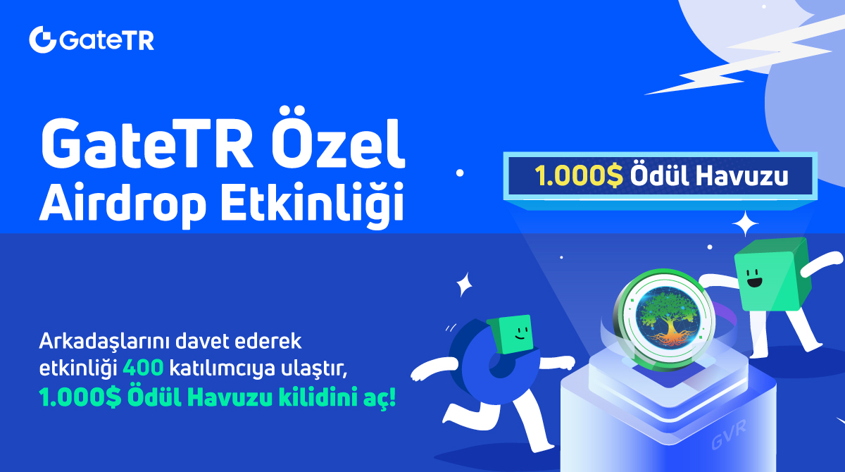 GateTR Özel Airdrop Etkinliği 1.000$ Ödül Havuzu

🎁Ödül Havuzunu Paylaşın!🎁

⚡️Arkadaşlarını davet ederek etkinliği 400 katılımcıya ulaştır ve 1.000$ Ödül Havuzu kilidini aç!⚡️

💎Ne kadar çok katılımcı o kadar büyük ödül havuzu💎

👉 Hemen Katıl:  t.me/GateTurkce/4636