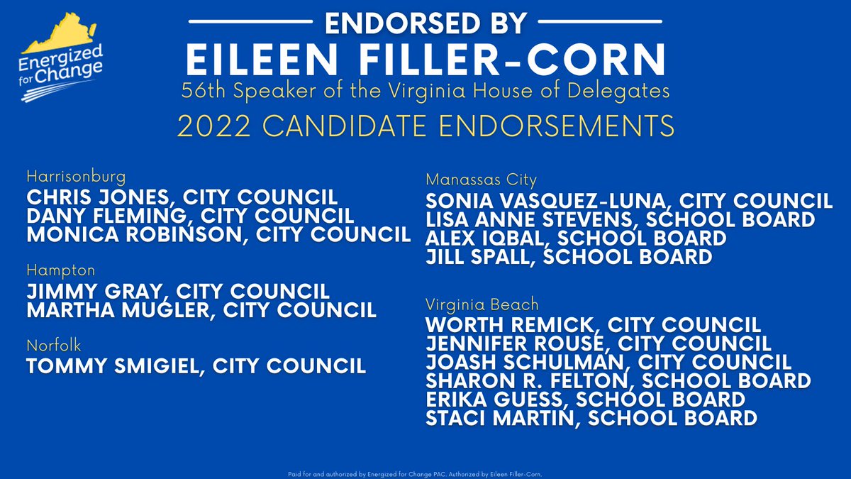 EFillerCorn's tweet photo. Investing in local candidates is also critical to building a bench of Democratic candidates who will strengthen our party for years to come. (2/2)

⬇️See the full press release below and join me in helping these local leaders get elected! 🗳️https://t.co/kThQ8y0zws https://t.co/SS7xIi3fn7