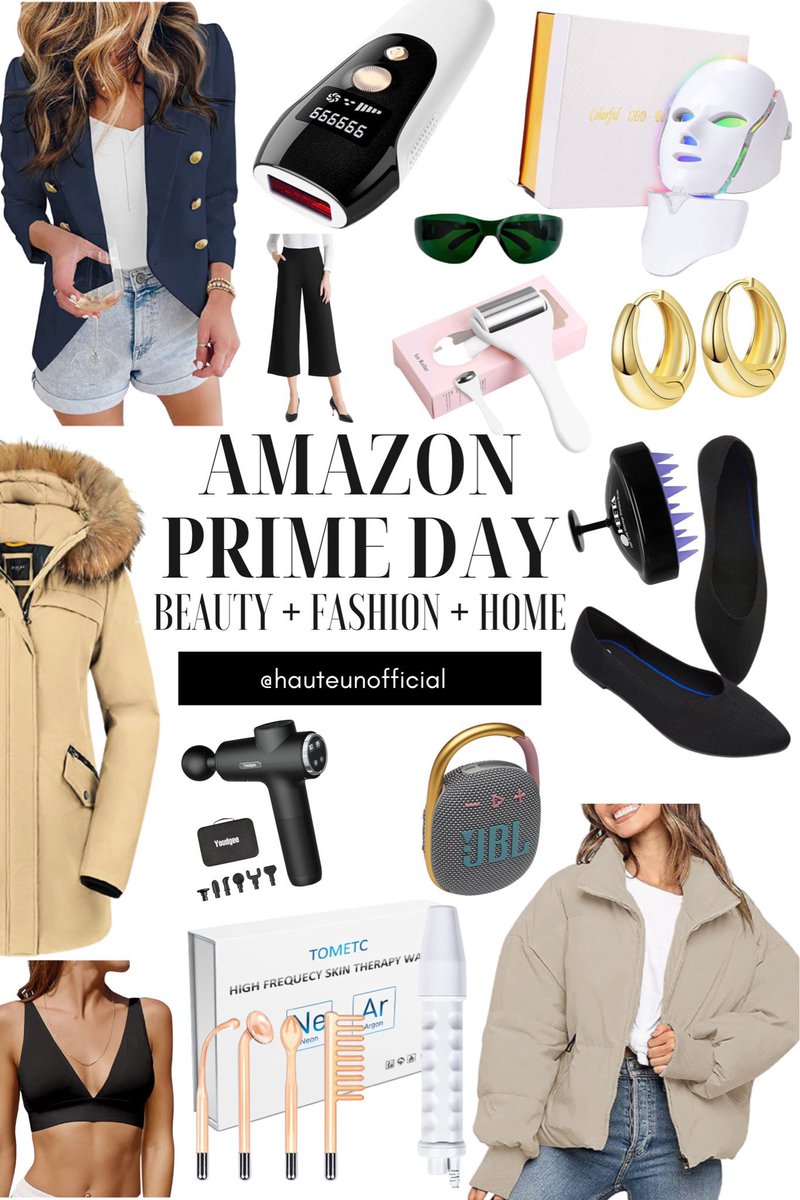 HauteUNOFFICIAL's tweet photo. Shop the shortlist: the best investments from #PrimeDay on #Amazon in fashion, beauty, and home: https://t.co/aIDETeAVa1 #fallfashion #beauty #AmazonPrime https://t.co/uVkpbzTZK4