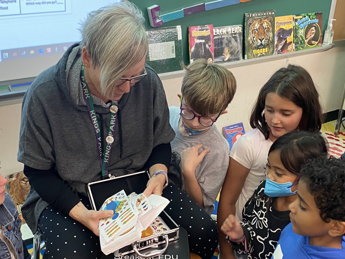 abctec's tweet photo. Third graders are completing a #breakout this week! So fun! #collaborators #communicators #criticalandcreativethinkers https://t.co/kNKIdELc8Z