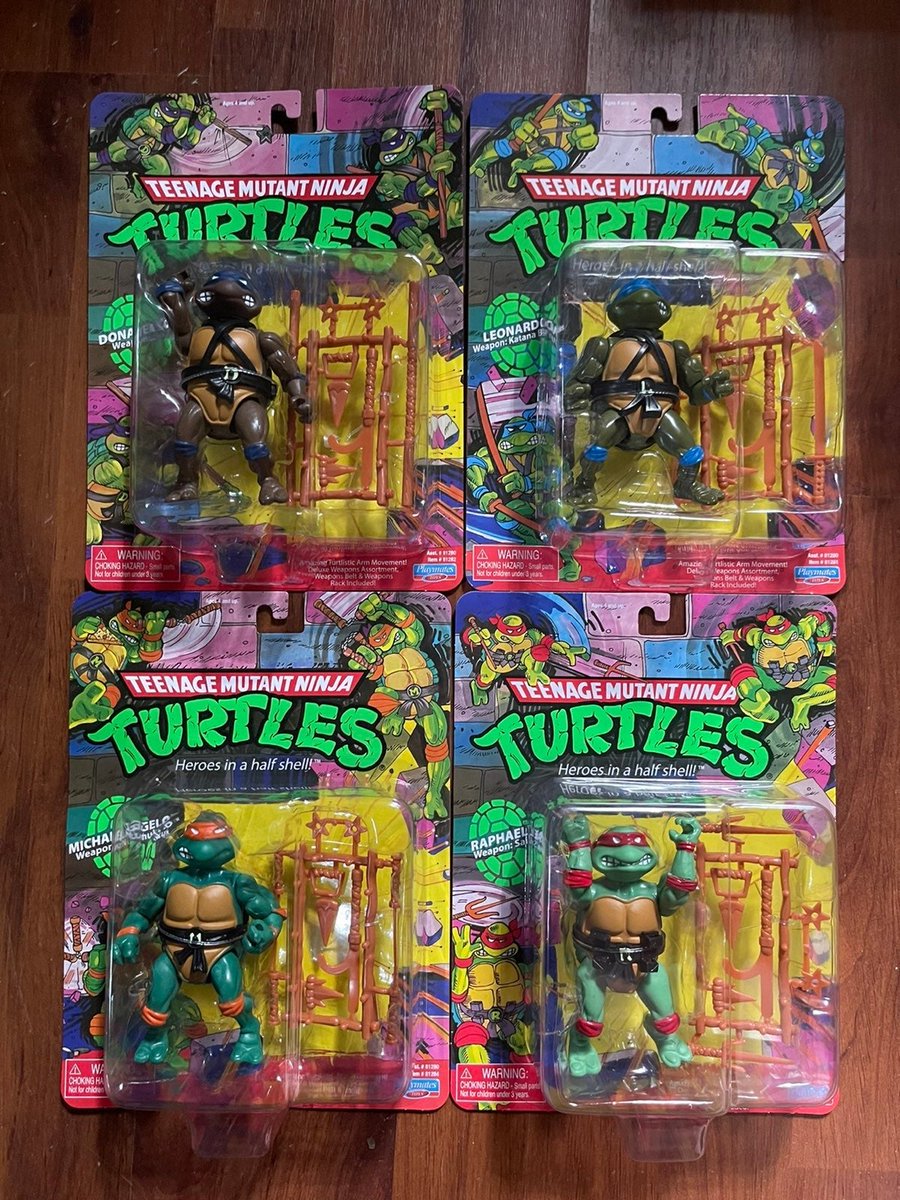 Happy #TurtleTuesday to all my totally radical followers.🤘🍕🐢🐢🐢🐢 #TMNT #HeroesInAHalfShell #TurtlePower #1990TMNTMovie #FavoriteMovieOfAllTime