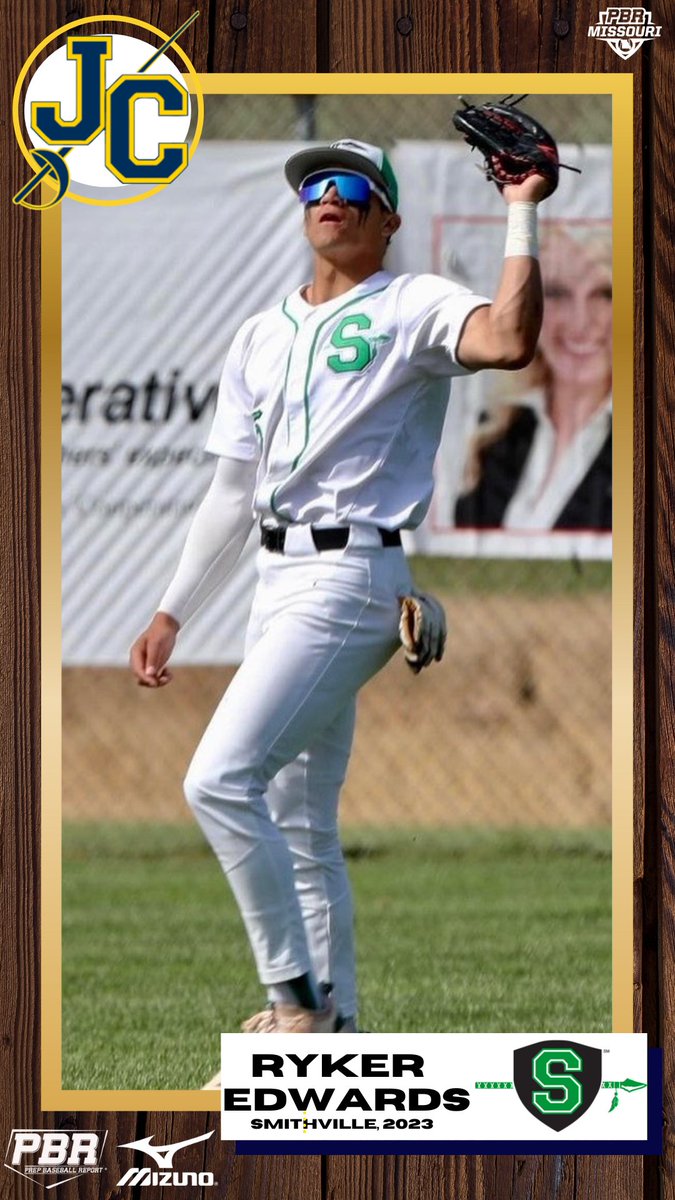 OF Ryker Edwards (Smithville) commits to Johnson County CC. 

Edwards was previously the top uncommitted position player in Missouri's 2023 class, slotted at No. 38 overall. 

👤: bit.ly/3SV3yTA