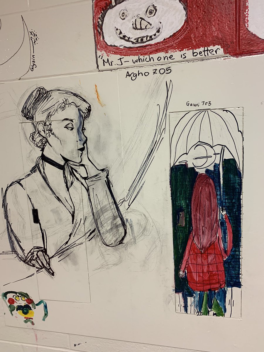 Creating a sense of ownership, wellness and an engaging sense of space - we reclaim the walls of our school!