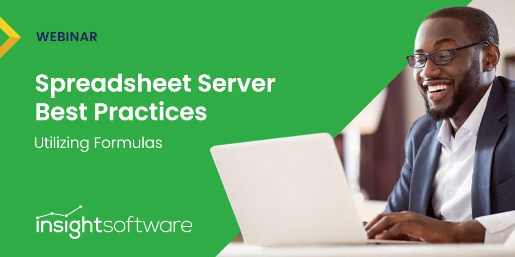 insightsoftware's tweet image. #SpreadsheetServer customers, join us on October 18 as we break down the difference between GXL and GXE formulas within the Spreadsheet Server Formula Builder. bit.ly/3xvzW6r