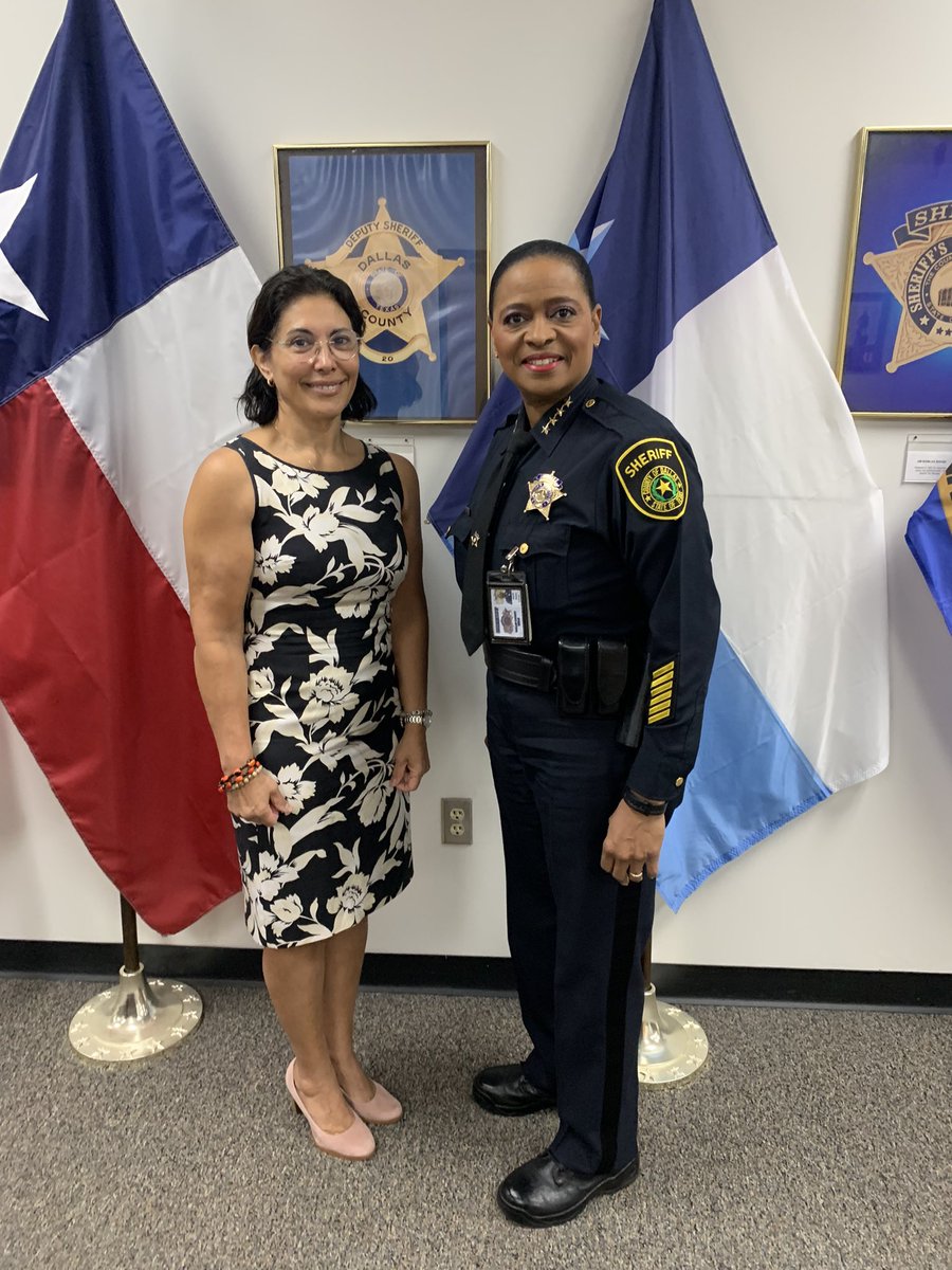Thank you to <a href="/lilianatrelles1/">LILIANA TRELLES</a> for meeting with the Executive Administration of the <a href="/Dallas_Sheriff/">Dallas Sheriff’s Office</a> Office. We look forward to creating partnerships with @PeruenDallas #community