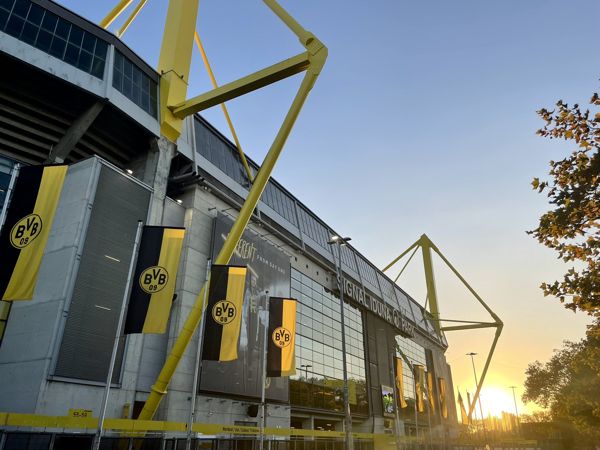 Borussia Dortmund Del Club Del Fútbol De Bandera, Gegmany Foto De