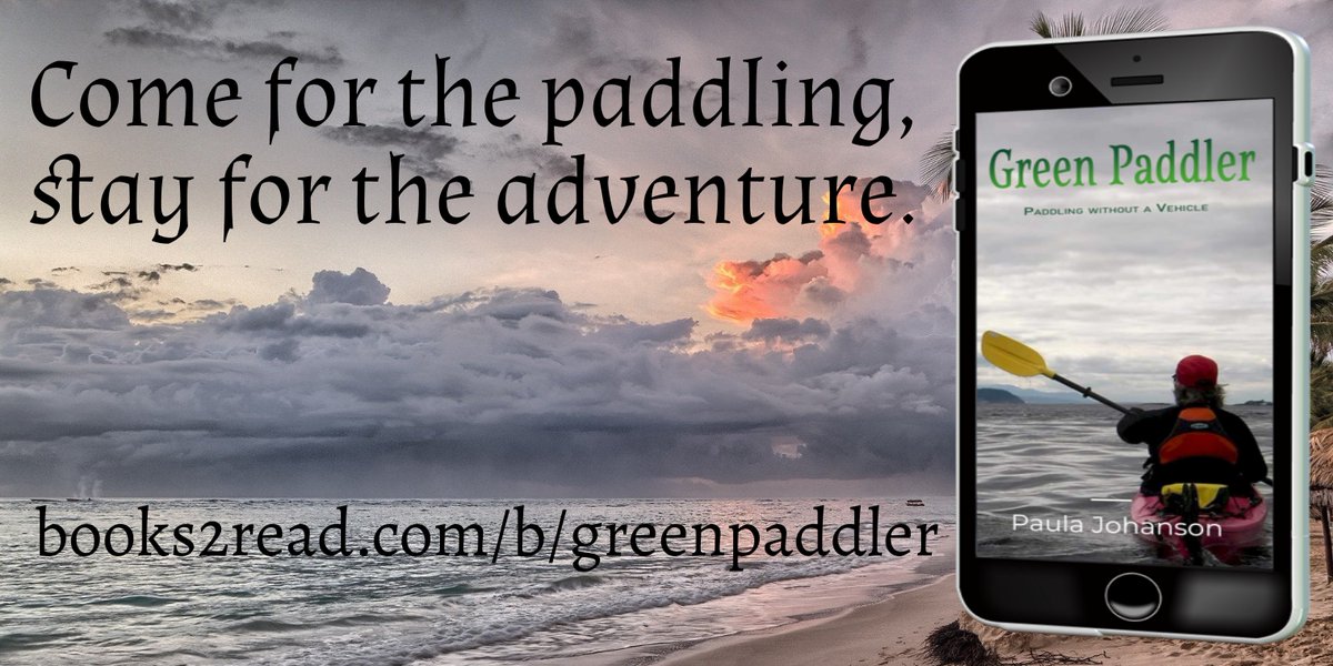 MyBookBot's tweet image. "Paula's words paint a clear picture of the places she's paddling so I can imagine being there alongside her." - Justine Curgenven
books2read.com/greenpaddler