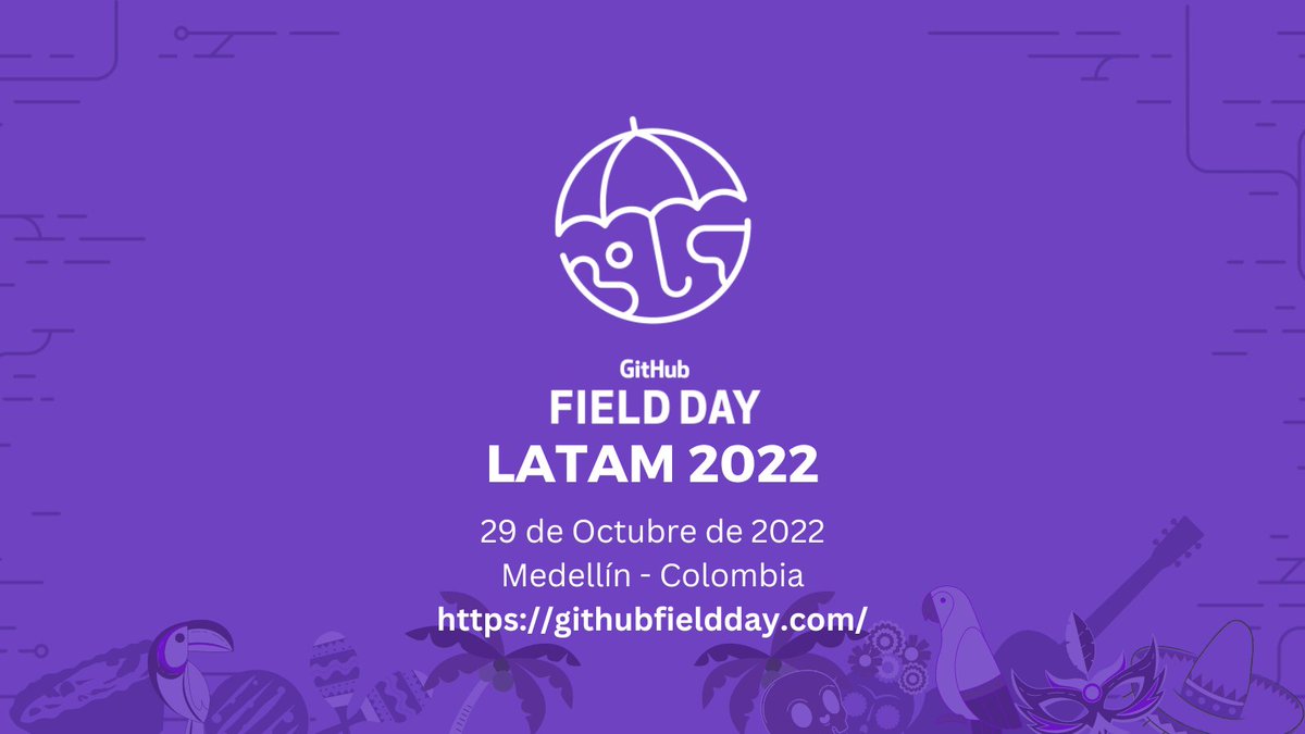 ManuCastrillonM's tweet image. ✨¡Ya están abiertas las inscripciones!✨ Aplica en bit.ly/FieldDayLATAM para participar en el primer GitHub Field Day en Colombia 🇨🇴
