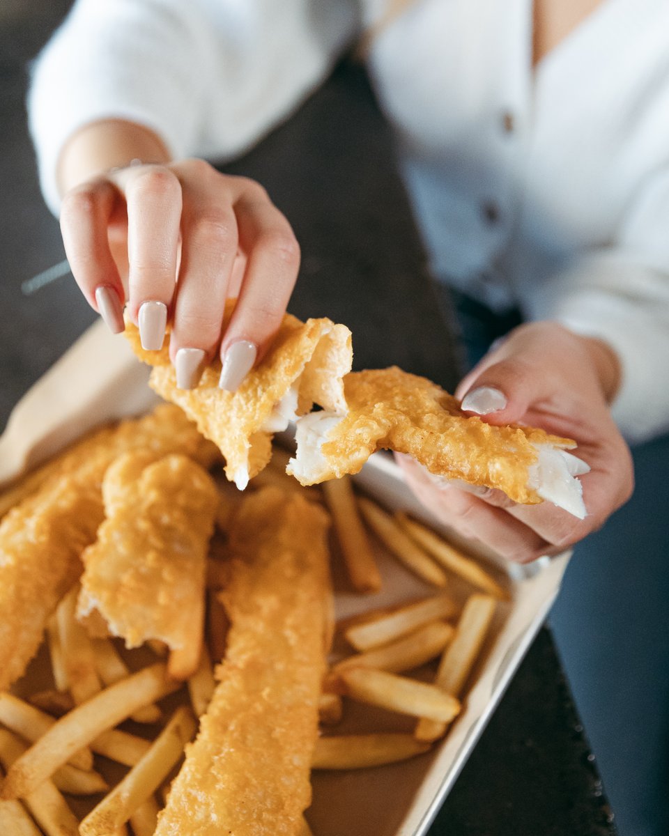 The only question we ask to customers on Tuesdays is; 
-"Do you want a drink with your fish &amp; chips?"