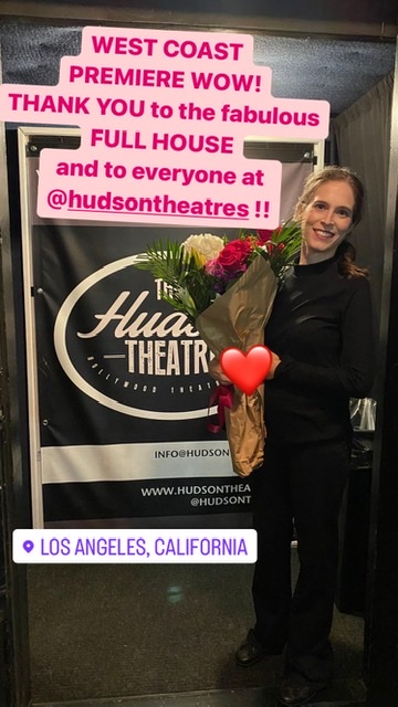 InconceivableSh's tweet photo. What a night! Thank you wonderful audience and everyone at @HudsonTheatres ! #infertilityhumor #infertility #comedy #inconceivableshow https://t.co/3iZxwKx3mT