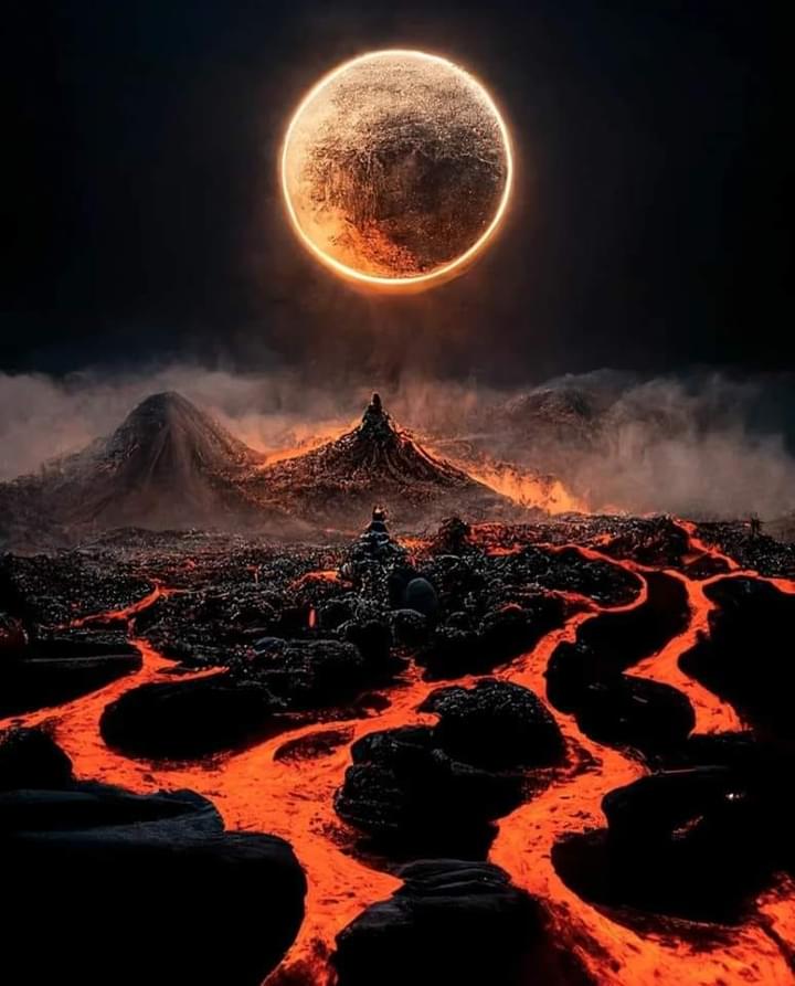 Krystyn31197823's tweet photo. Moon on fire 🔥🌕🔥 https://t.co/d7hBINz0lM