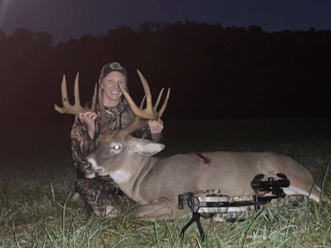 Blake took this massive beast in Noble county! What a giant! Congratulations Blake!! #HuntOhio