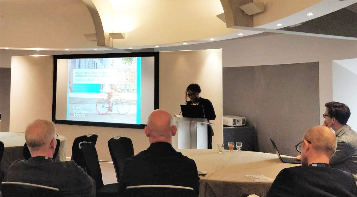 This morning, Director of DEI @gsttfoundation @rowenaestwick ran a great session at #HCD2022. She showcased our Transformational Leadership programme with @dinnhq and @inclusiveboards as an example of how we can make cities healthier through approaches to inclusive leadership.