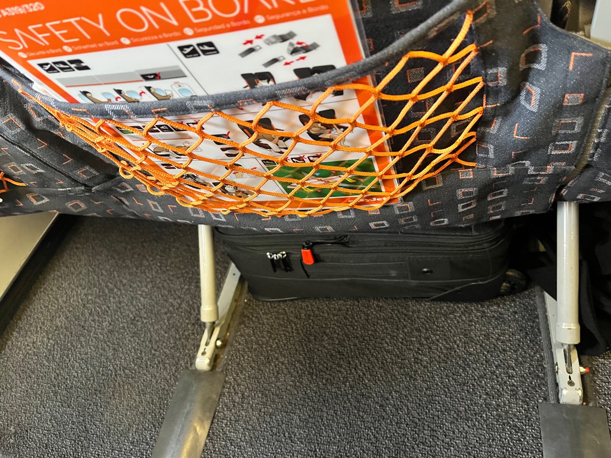 mouse0512's tweet photo. @easyJet Why was I charged £24 at the gate on my flight from Bham to Glasgow due to my hand luggage when clearly my bag fitted comfortably under the seat as stated on your own website. Also I used the app cabin bag checker prior to flying &amp; this confirmed the bag was acceptable! https://t.co/KaG5Fkpywm