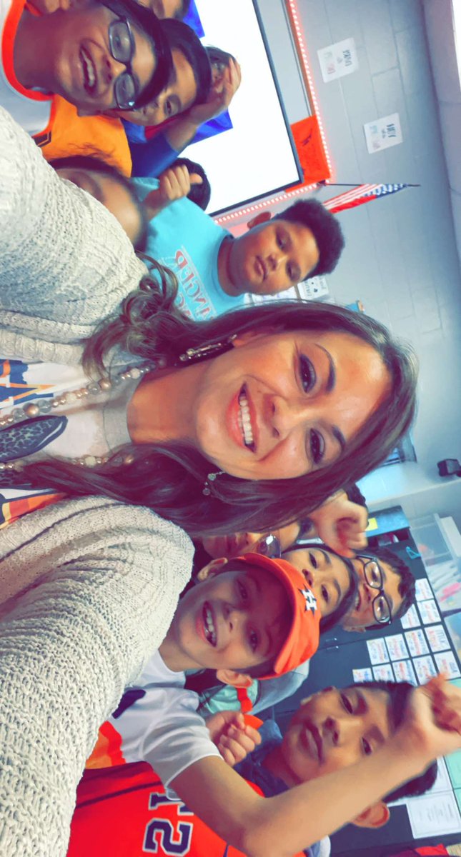 Go ‘Stros! #LevelUp 🧡💙⚾️ <a href="/astros/">Houston Astros</a> <a href="/HumbleISD_HE/">Humble Elementary</a>