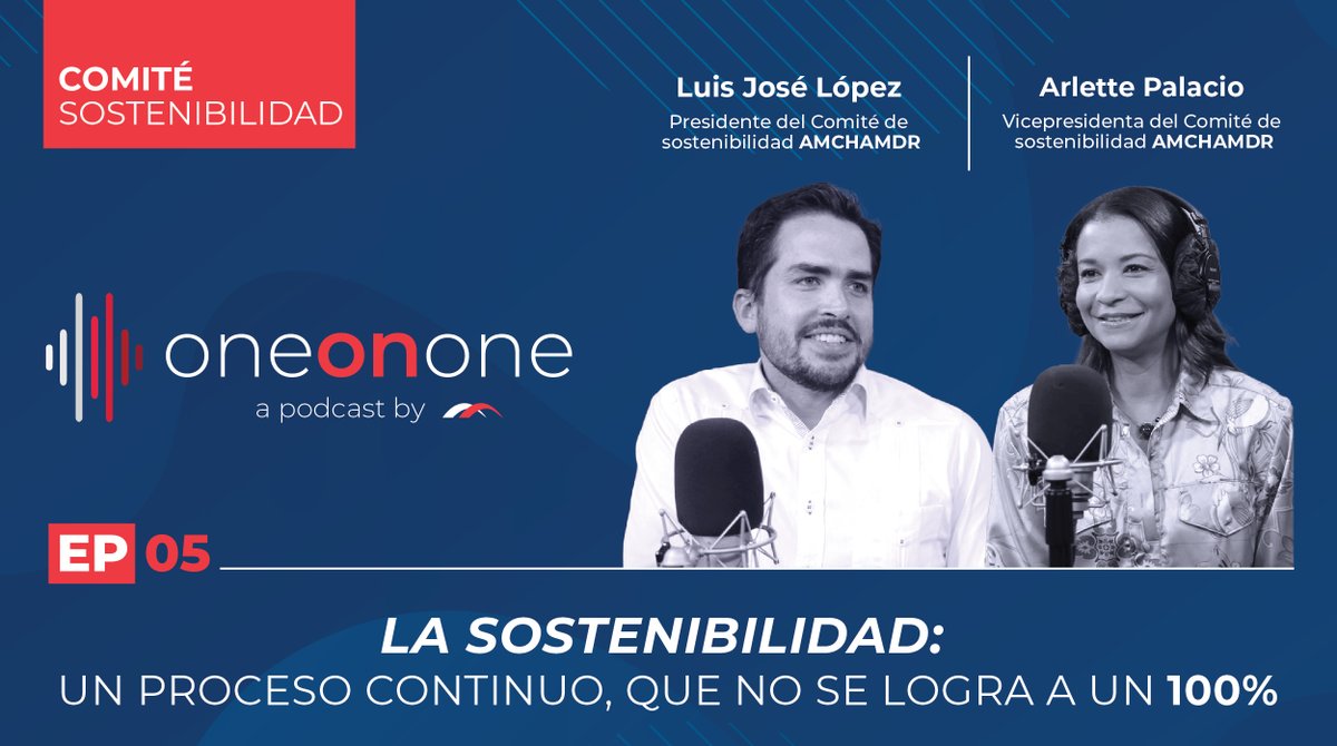 "La #sostenibilidad es un proceso que no se logra a un 100%, es continuo y transversal que impacta todos los departamentos, y líneas del negocio", afirman, Luis José López, y Arlette Palacio, pdte y vpdta del comité de sostenibilidad.

Escúchalo aquí 👇
spoti.fi/3COiFZn