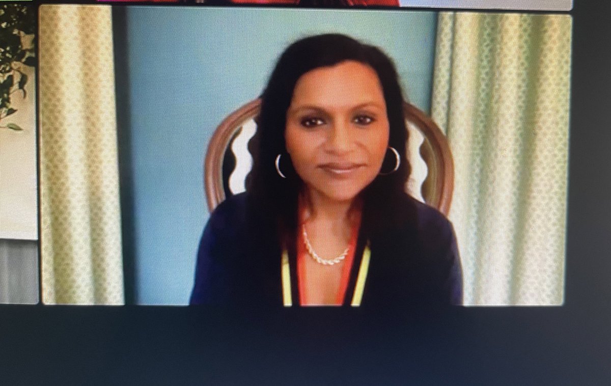 craige's tweet image. “Diversify but not with crypto!” Great advice from @mindykaling on @Fidelity webinar.