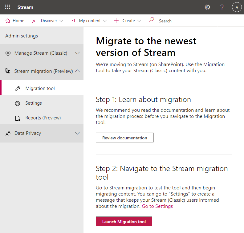 MarcMroz's tweet photo. 🦋The Public Preview of the @MicrosoftStream (Classic) to @SharePoint migration tool is now enabled for all customers (except GCC). Read the docs, adoption, and migration strategy guides to start migrating to Stream (on SharePoint)! https://t.co/TKyfKB6tZK https://t.co/fXIG0o49na