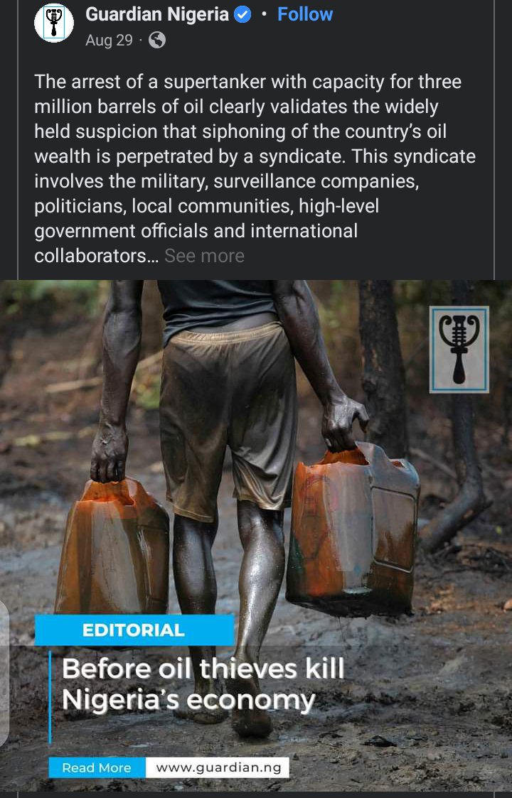 RealkingdavidIV's tweet photo. The rich stole in tanker ships, the poor stole in cans @nassnigeria https://t.co/c3n1woJLqa