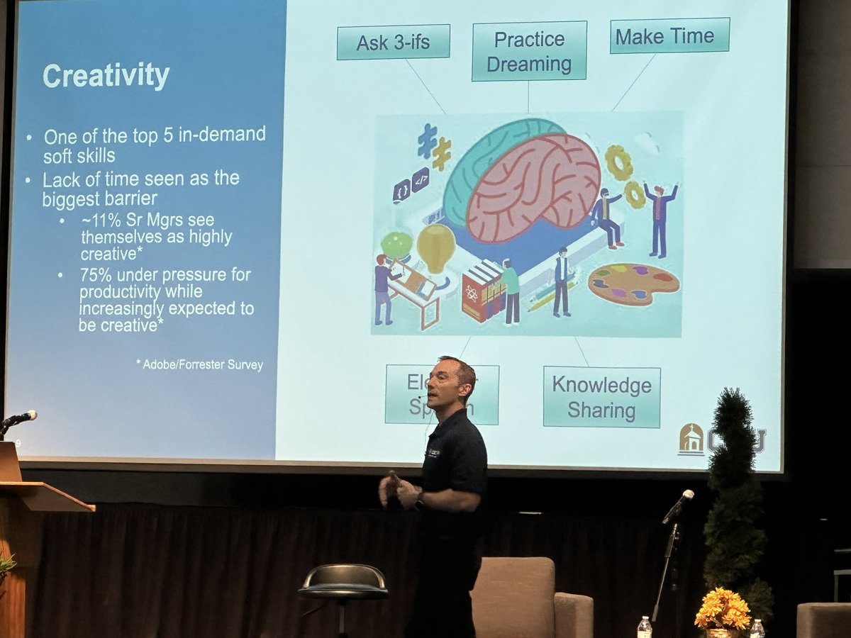 step_stem_ie's tweet photo. What a great keynote from Phil van Haaster, Dean of Engineering at @calbaptist to kickoff Educator #STEPCon22! https://t.co/51fJOSF7uY