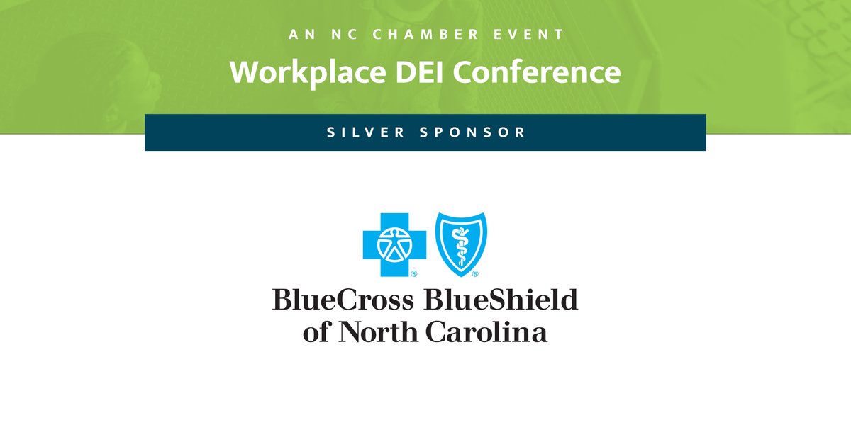 We thank @BlueCrossNC for making DEI an integral part of their business, improving the health and well-being of truly all North Carolinians and communities, and for their silver sponsorship of today’s Workplace DEI Conference. #NCTalksDEI