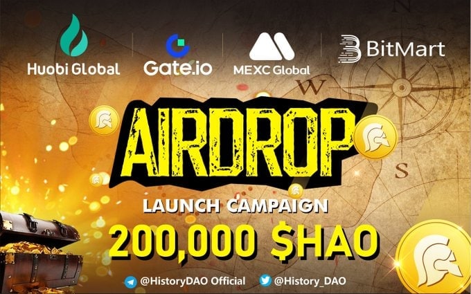 AirdropSurvey's tweet photo. 🤑 Real #Airdrop: HistoryDAO

🏆 Reward: 90 $HAO

♐ Open airdrop page: https://t.co/aRIngJucK9

📒 Complete all the tasks &amp; submit your details.

🔘 Details: https://t.co/6yjOcoZE9c

#Airdrop #HistoryDAO #Web3 #RealAirdropzone #Airdropzone #airdropzonereal https://t.co/zryl4XBVq4
