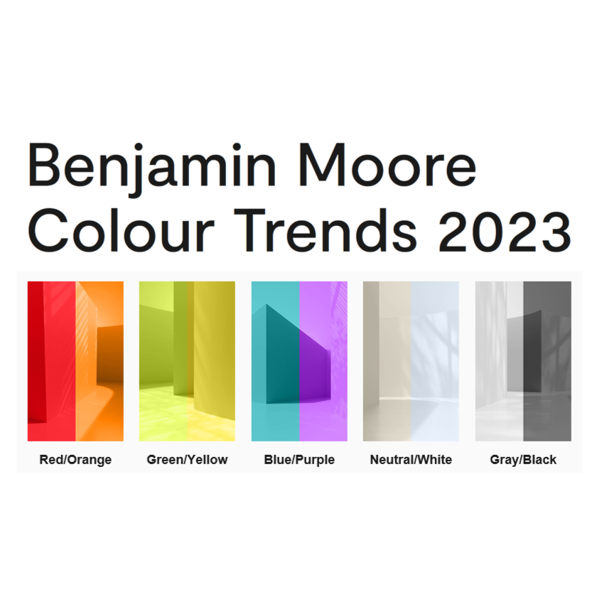 WiklemDesign's tweet photo. Only one more sleep until the Benjamin Moore Colour of the Year 2023 is announced! Which colour family do you think this year’s colour will belong to? 🎨 Comment your guess below ⬇️
 
#BenjaminMoore #ColourOfTheYear2023 #ColourTrends #Paint https://t.co/LlKnbatqcV