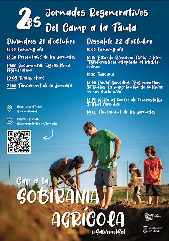 CatarrojaEca's tweet photo. Hui hem rebut la visita de @delcampalataula, @voroperez, David i Alejandra ens han explicat el projecte #albalcircular i ens han convidat a les II Jornades regeneratives.
David i Alejandra estudiaren ací i és un plaer tornar a vore a persones que han format part de la família ☺️ https://t.co/B7Bfd1Tgm4
