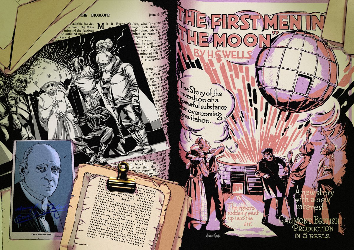 KitschOtter's tweet photo. a promt for sci-fi movie zine https://t.co/epe5lw9qZC