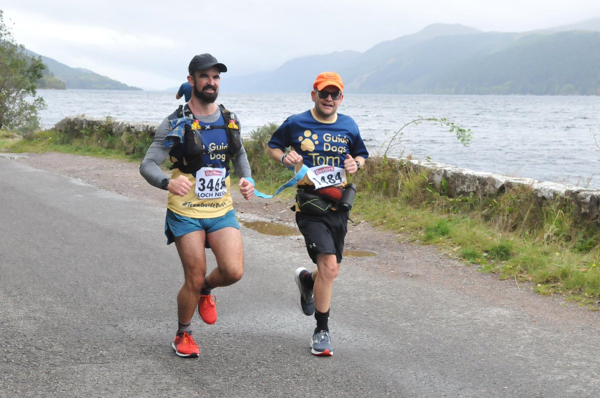 Tom__87's tweet photo. Paid the funds from my Loch Ness marathon to @guidedogs, raised £894.05 including gift aid.  The marathon was an incredible experience, my thanks to everyone who donated. https://t.co/dpqy1JdNin