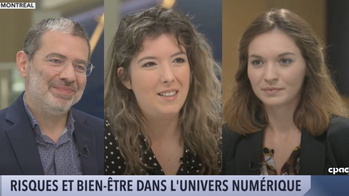 Le bien-être numérique, c'est quoi? Et les arnaques amoureuses, c'est de la cybercriminalité?

📽️Nouvel épisode de Questions de communication sur <a href="/CPAC/">CPAC</a>  avec Benoît Dupont, <a href="/CICCTweet/">CICC</a> et Emmanuelle Parent, <a href="/UMontreal/">Université de Montréal</a>. 
#communication

cpac.ca/l-episode?id=0…