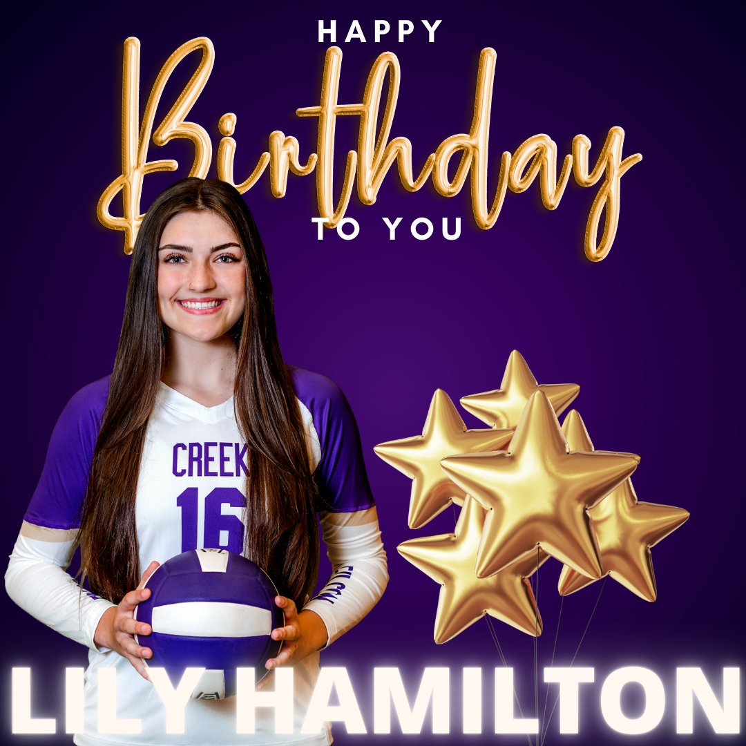 HAPPY BIRTHDAY TO <a href="/Lily05Hamilton/">Lillian Hamilton</a> 💜🎂💛
