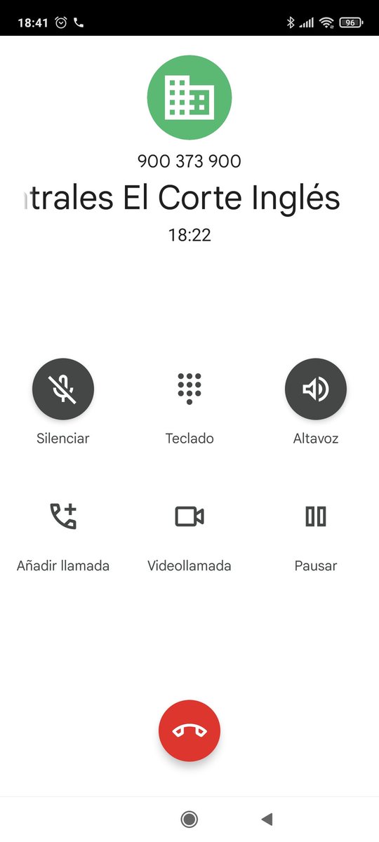 salinascris's tweet photo. @elcorteinglesac WoW, 18 minutos escuchando el hilo musical y me habéis llamado vosotros. No lo entiendo. https://t.co/Zpac6JCoDA