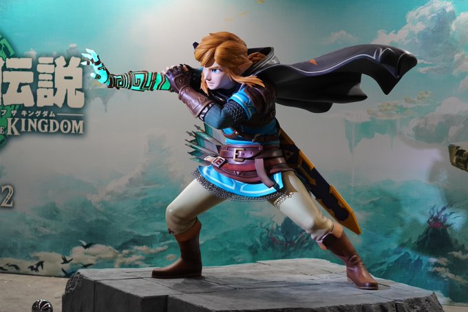 This Official Zelda Tears Of The Kingdom Statue Looks Fantastic