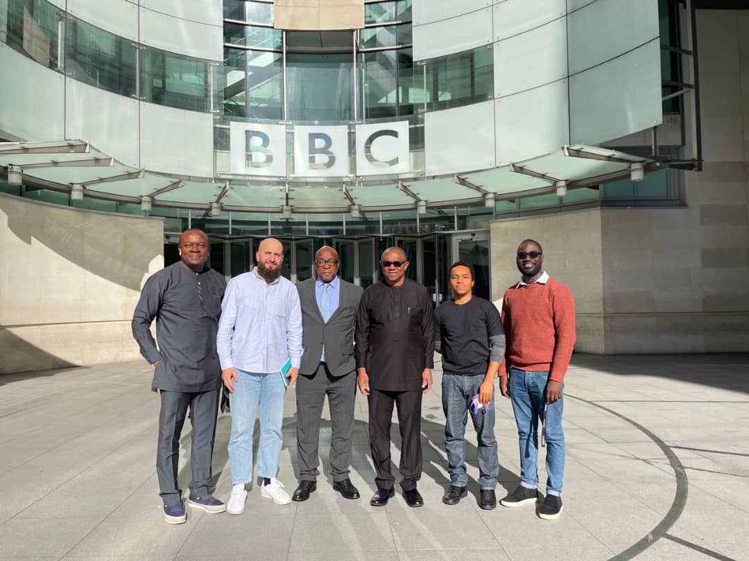 I was glad to discuss my vision for a New Nigeria with the team from @BBCWorld during an interview session. It was a very productively engaging encounter, for which I am grateful. Tune in to @BBCWorld #FocusonAfrica to watch the interview at 6.30pm  WAT. - PO